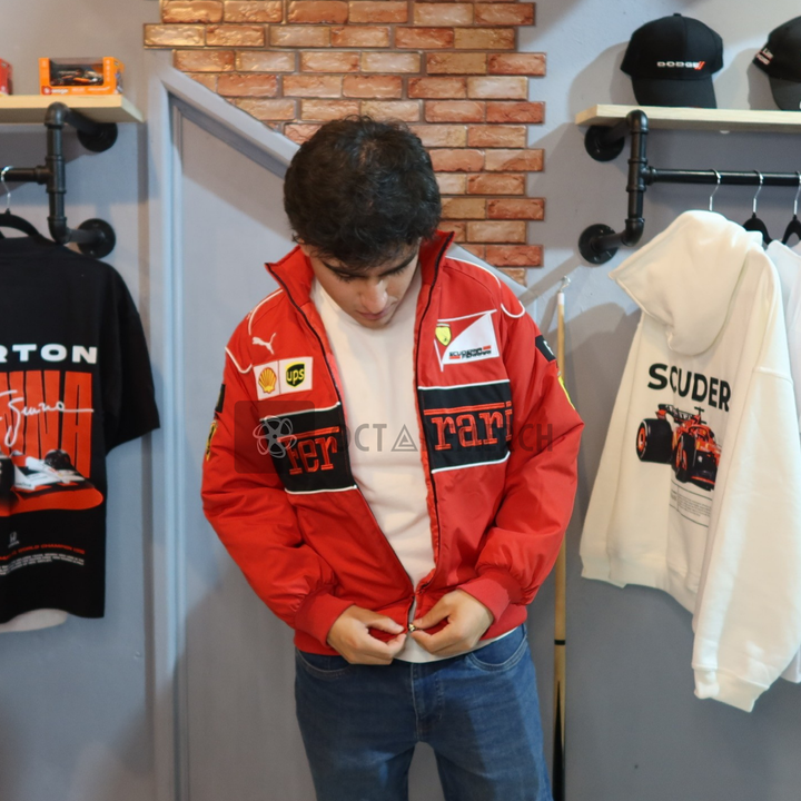 Translation missing: es.Scuderia Italiana Red Racing Jacket