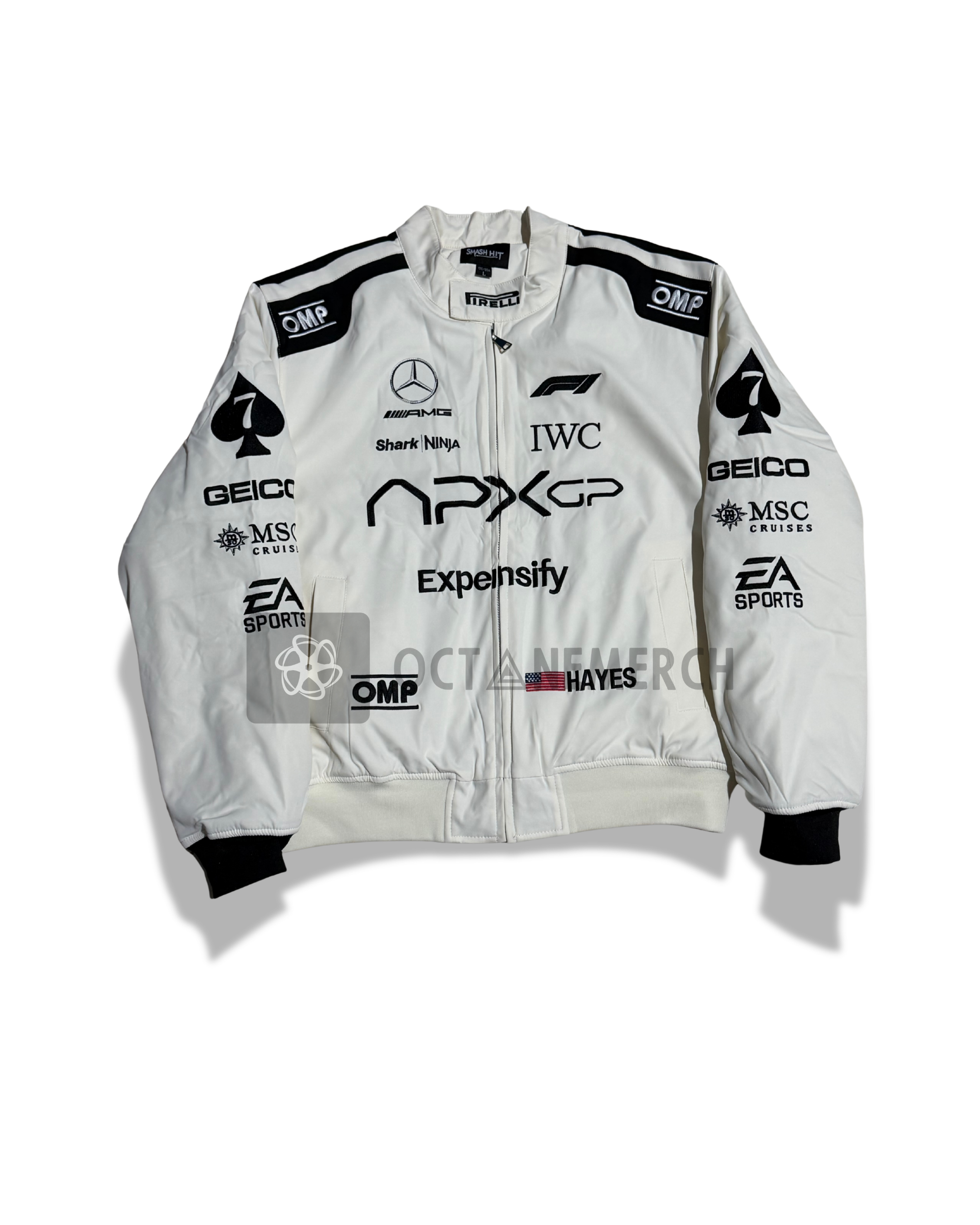 Translation missing: en.White GP Racing Jacket