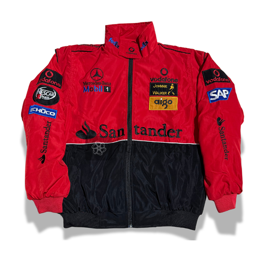 Translation missing: es.Heritage Speed Red-Black Racing Jacket