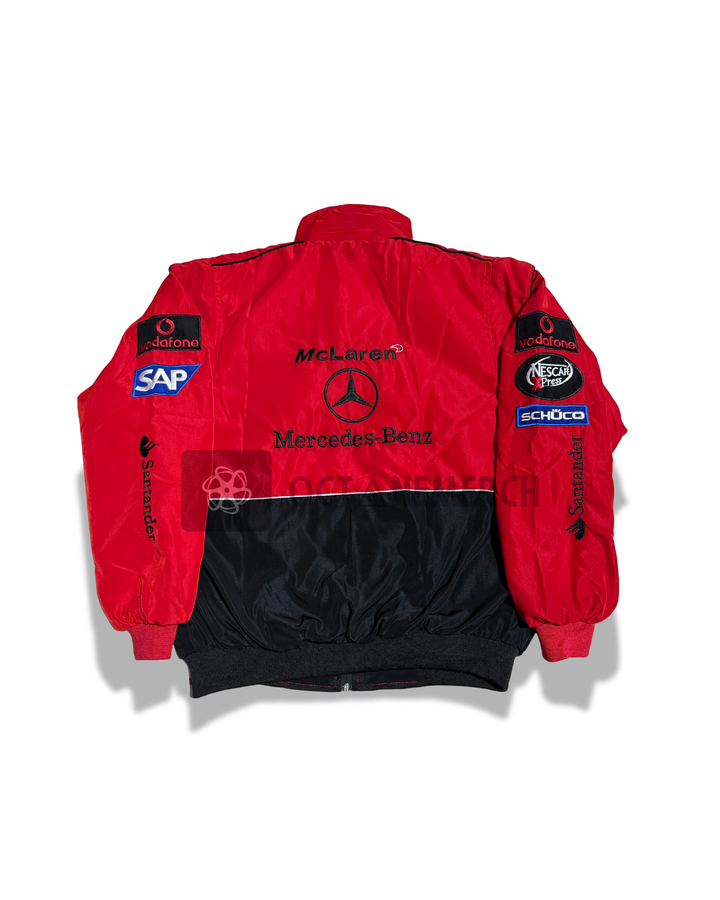 Translation missing: en.Heritage Speed Red-Black Racing Jacket