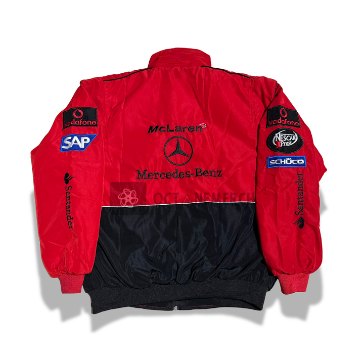 Translation missing: es.Heritage Speed Red-Black Racing Jacket