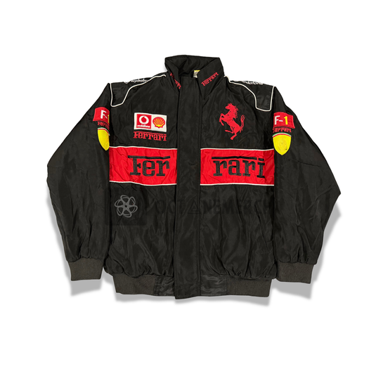 Translation missing: es.Scuderia Cavallo Black Racing Jacket