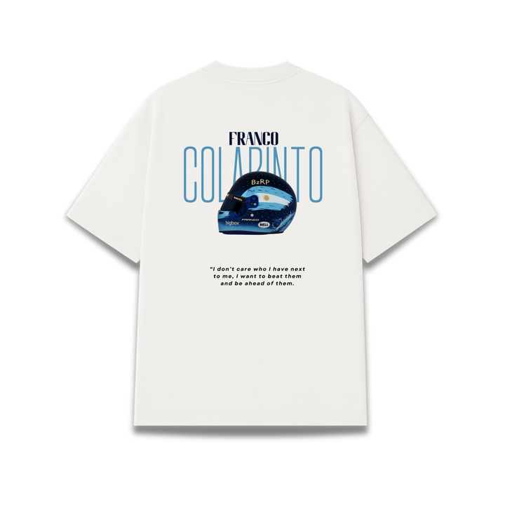 Translation missing: es.Franco Colapinto "Helmet Culture" Tee