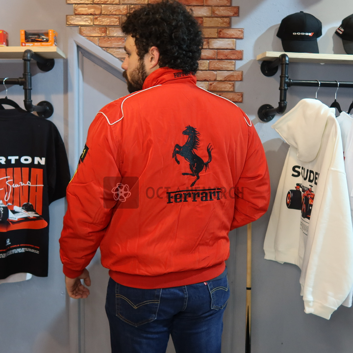 Translation missing: es.Scuderia Cavallo Rojinegro Racing Jacket