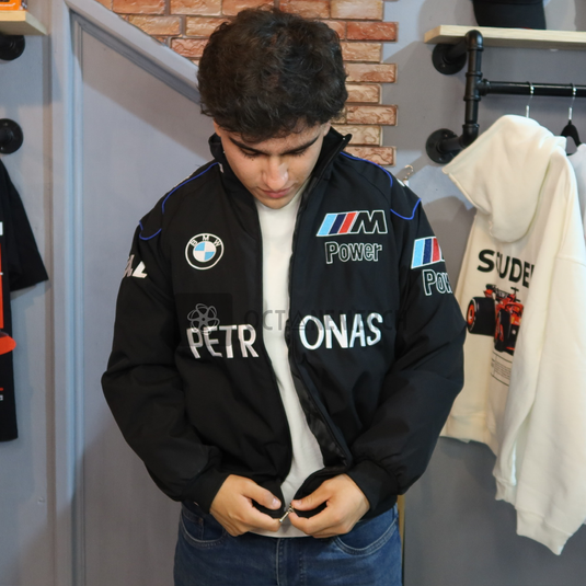 Translation missing: es.German Style Black Racing Jacket