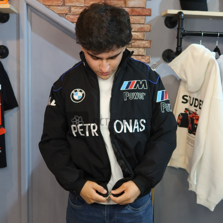 Translation missing: es.German Style Black Racing Jacket