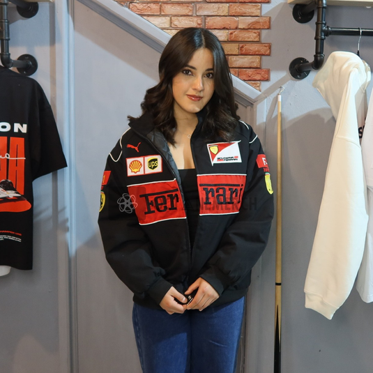 Translation missing: es.Scuderia Italiana Black Racing Jacket