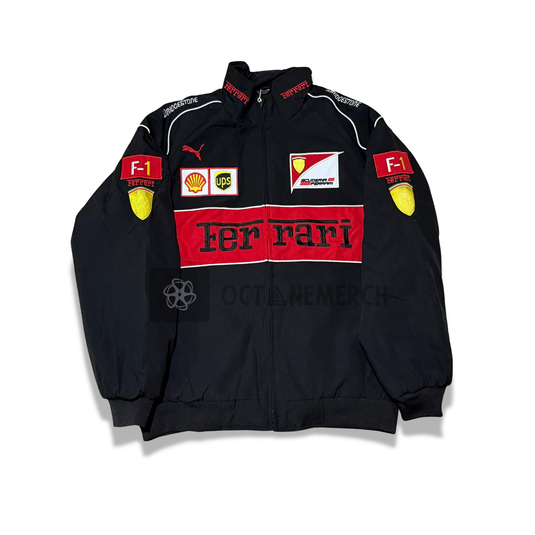Translation missing: es.Scuderia Italiana Black Racing Jacket