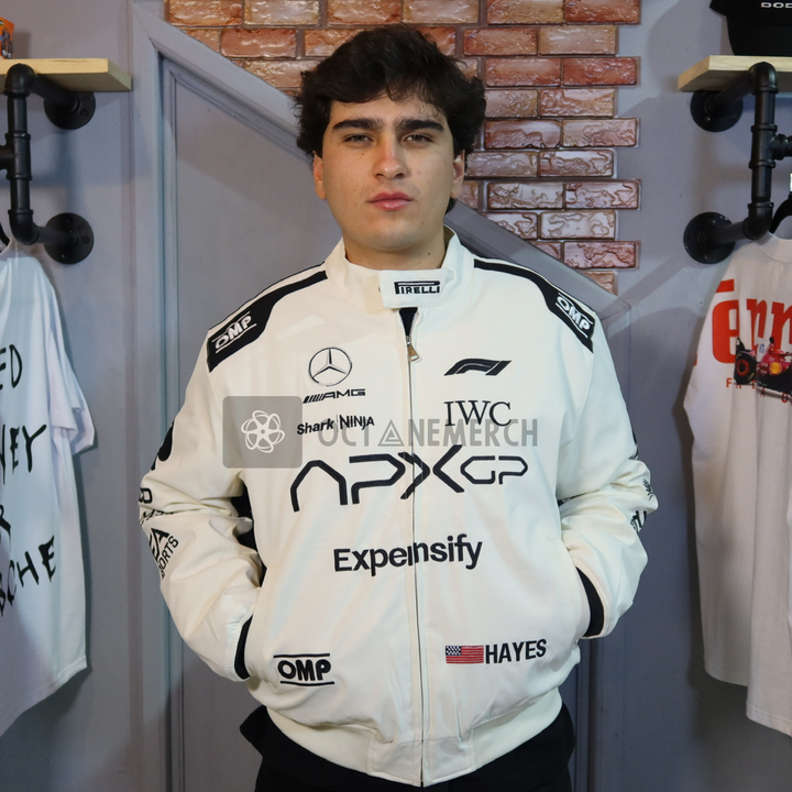 Translation missing: es.White GP Racing Jacket