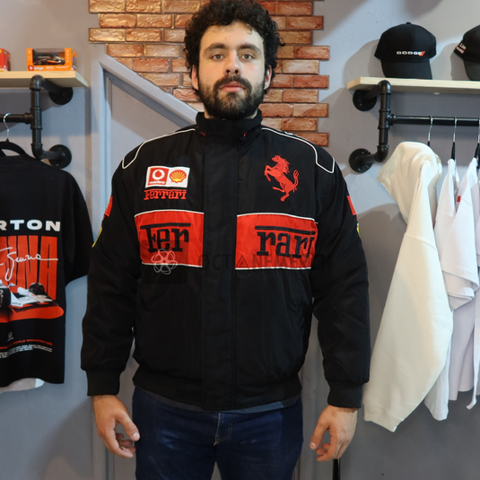 Translation missing: es.Scuderia Cavallo Black Racing Jacket
