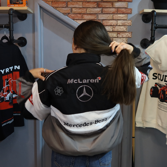 Translation missing: es.Heritage Speed Gray Racing Jacket