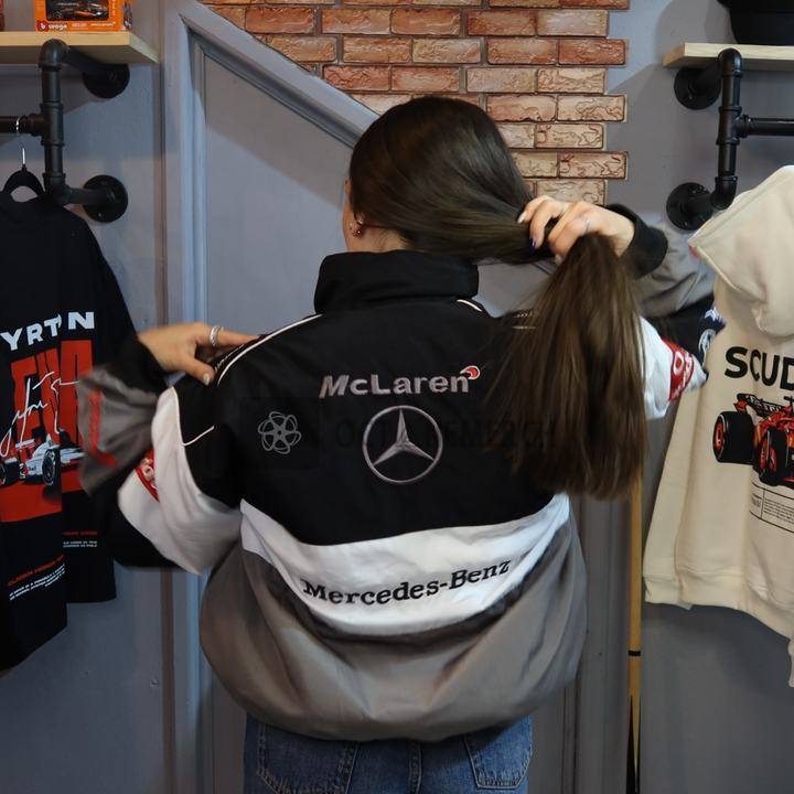 Translation missing: es.Heritage Speed Gray Racing Jacket