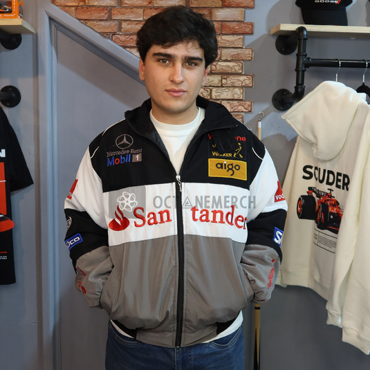 Translation missing: es.Heritage Speed Gray Racing Jacket