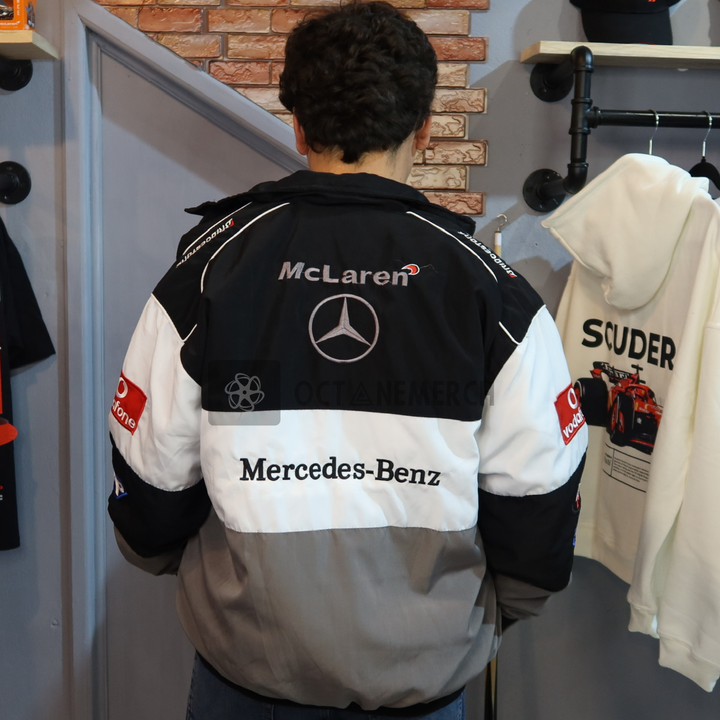 Translation missing: es.Heritage Speed Gray Racing Jacket