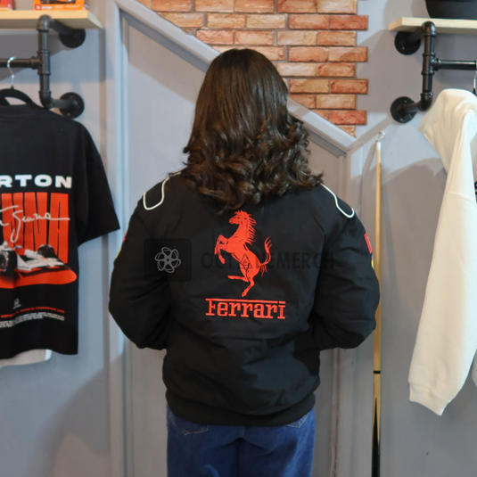 Translation missing: es.Scuderia Italiana Black Racing Jacket