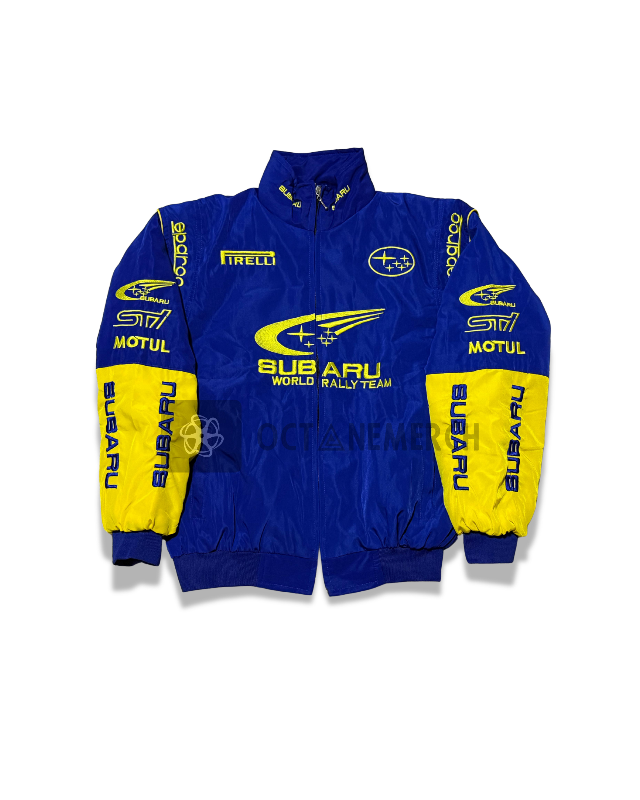 Translation missing: en.WRC Blue &amp; Yellow Racing Jacket