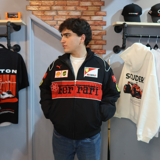 Translation missing: es.Scuderia Italiana Black Racing Jacket