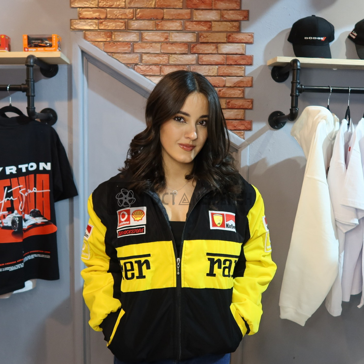 Translation missing: es.Yellow Schumacher Racing Jacket