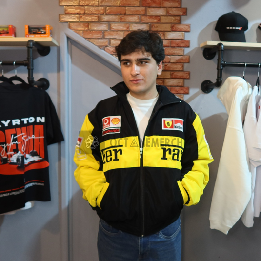 Translation missing: es.Yellow Schumacher Racing Jacket
