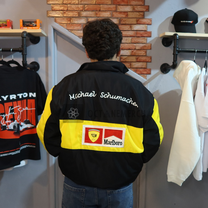 Translation missing: es.Yellow Schumacher Racing Jacket