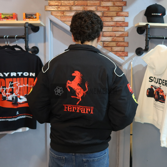 Translation missing: es.Scuderia Italiana Black Racing Jacket